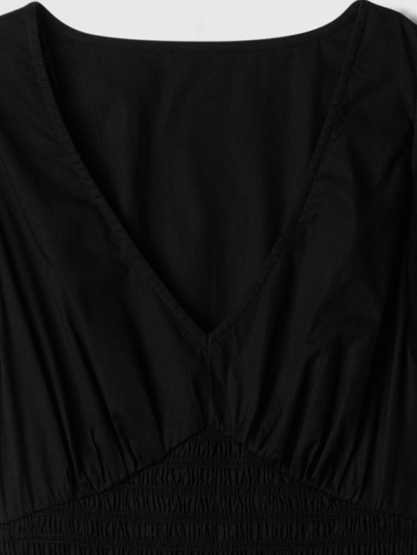 GAP Čipkové midi šaty GAP