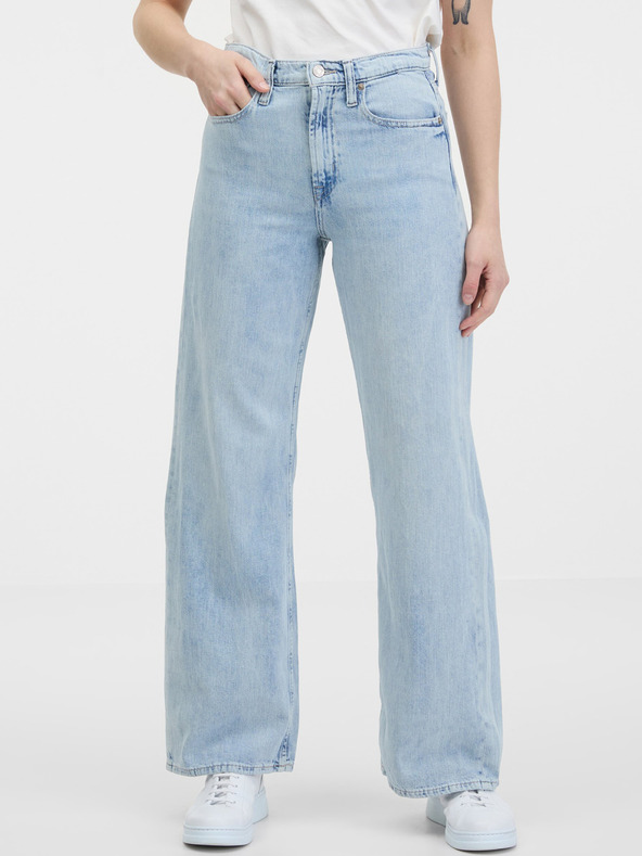 GAP Džínsy wide leg High Rise GAP