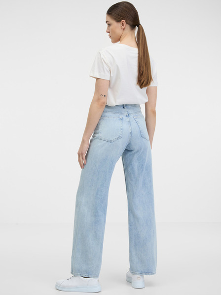 GAP Džínsy wide leg High Rise GAP
