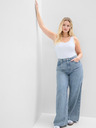 GAP Džínsy wide leg High Rise GAP