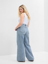 GAP Džínsy wide leg High Rise GAP