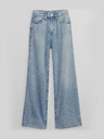 GAP Džínsy wide leg High Rise GAP