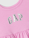 GAP Detské šaty s logom GAP