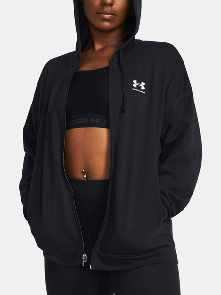 Under Armour Dámska mikina Under Armour UA Rival Terry OS FZ Hooded