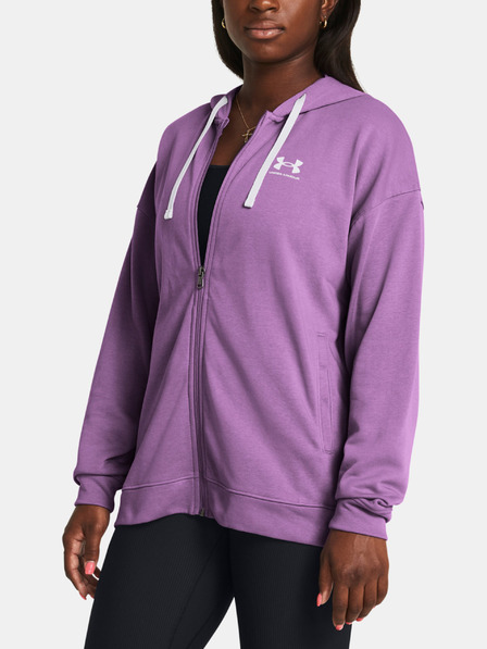Under Armour Dámska mikina Under Armour UA Rival Terry OS FZ Hooded
