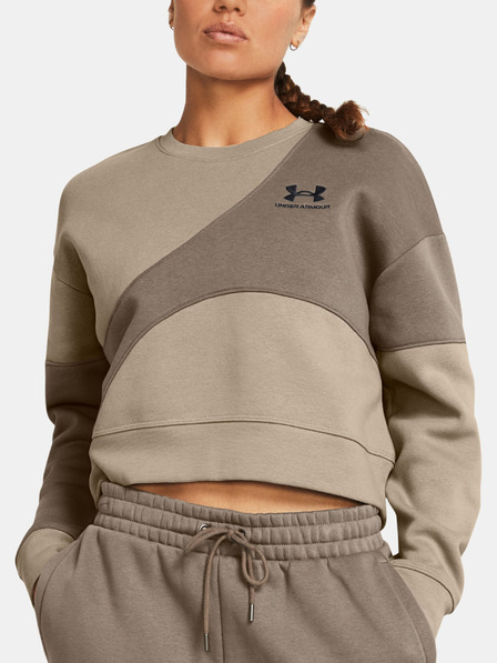 Under Armour Dámska mikina Under Armour Essential Fleece Crop Crew