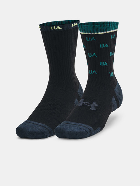Under Armour Unisex ponožky Under Armour UA Perf Cotton Nov 2pk Mid
