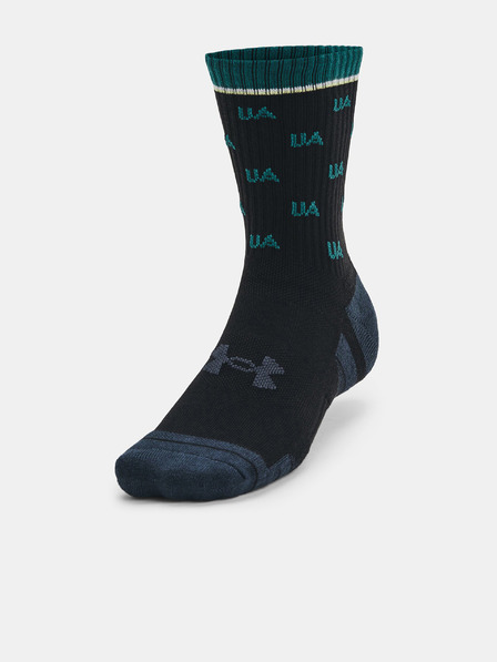 Under Armour Unisex ponožky Under Armour UA Perf Cotton Nov 2pk Mid