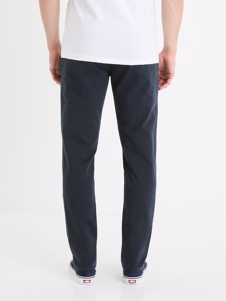 Celio Tmavomodré pánske nohavice Celio Gofive