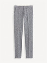 Celio Šedé pánske chino nohavice Celio Gosi