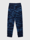 GAP Detské tepláky fleece logo army GAP