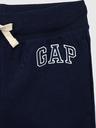 GAP Detské tepláky fleece logo army GAP