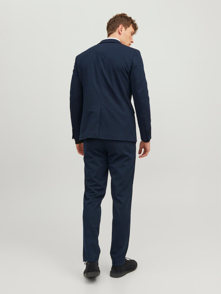 Jack & Jones Tmavomodré pánske sako Jack & Jones