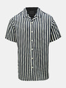 ONLY & SONS Tmavomodrá pruhovaná košeľa regular fit ONLY & SONS Wayne