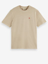 Scotch & Soda Béžové pánske tričko Scotch & Soda