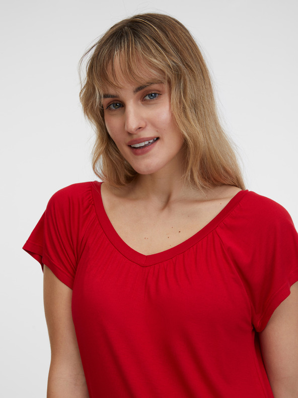 Sam 73 Červené dámske tričko SAM 73 Cleopatra