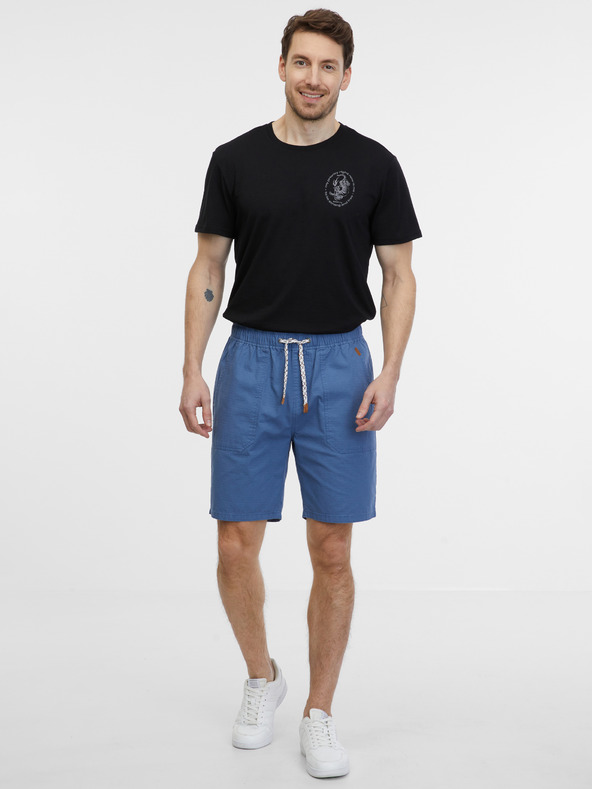 Sam 73 Modré pánske tepláky SAM 73 Carlos