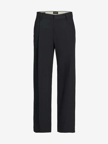 Jack & Jones Čierne pánske nohavice Jack & Jones Bill