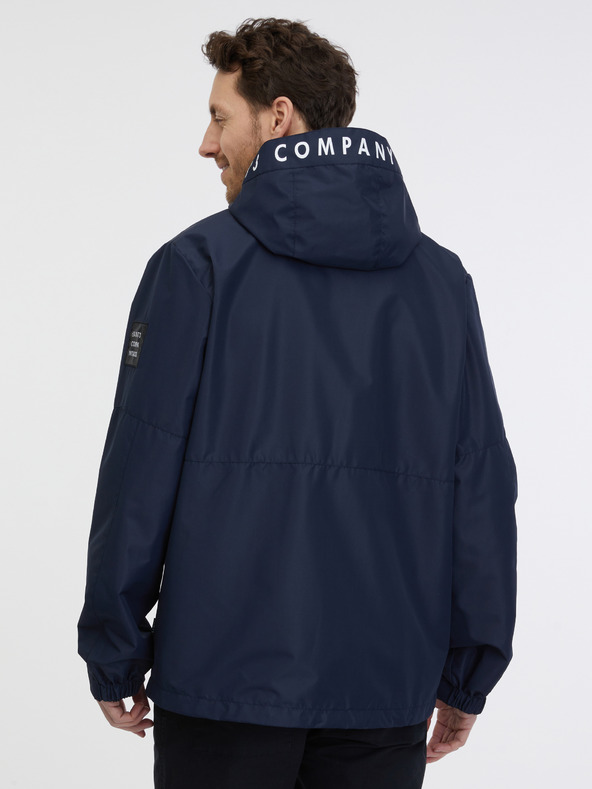 Sam 73 Tmavomodrá pánska ľahká bunda SAM 73 Alfonso