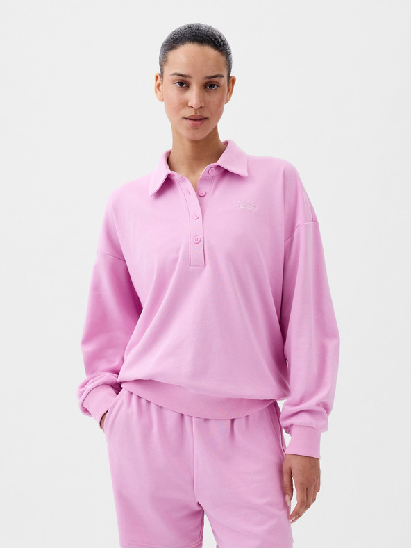 GAP Mikina s golierom oversize GAP