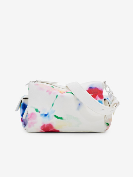 Desigual Biela dámska kvetinová kabelka Desigual Habana