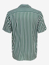 ONLY & SONS Bielo-zelené pánske pruhované tričko s krátkym rukávom ONLY & SONS Wayne