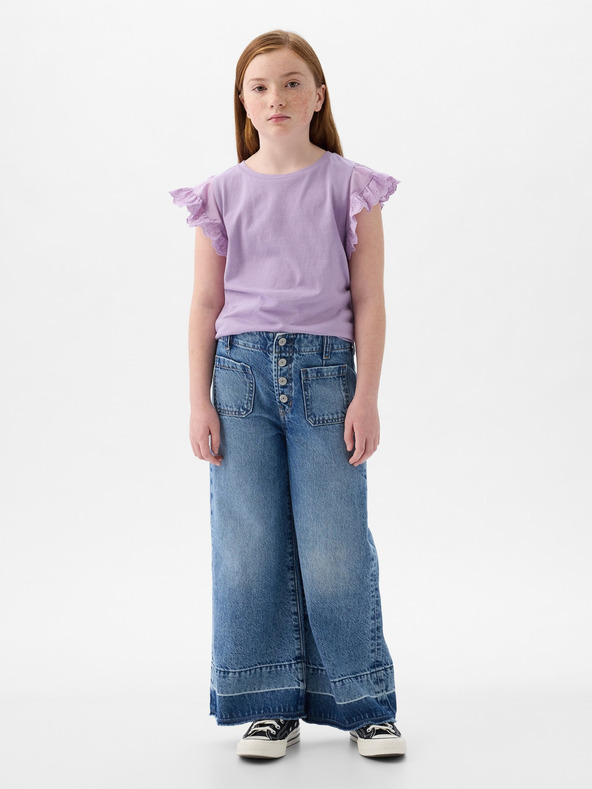 GAP Detské tričko s volánmi GAP