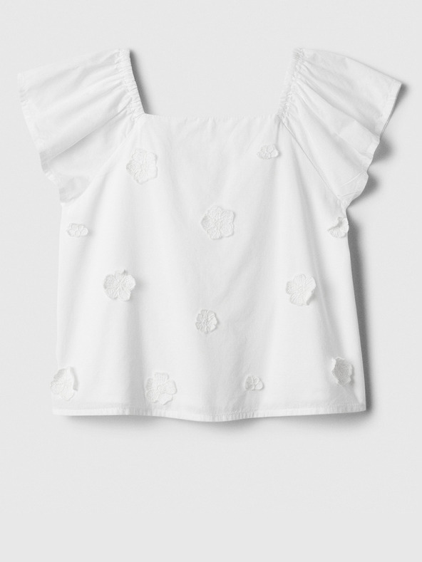 GAP Baby top s volánmi GAP