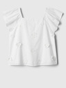 GAP Baby top s volánmi GAP