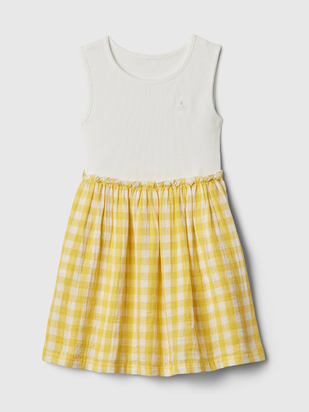 GAP Baby kockované šaty GAP