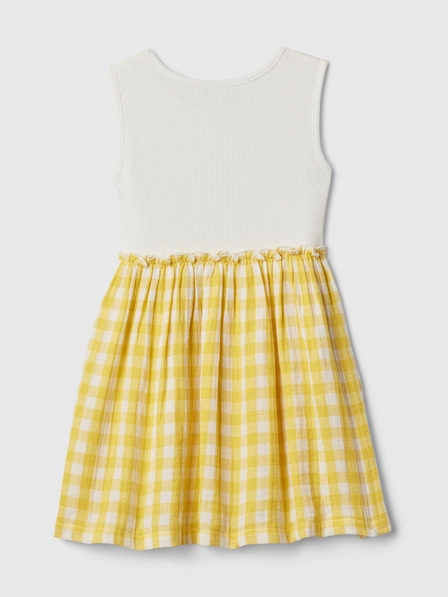 GAP Baby kockované šaty GAP