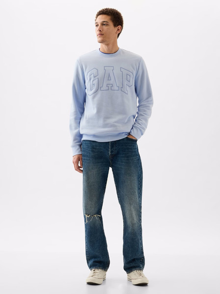 GAP Mikina logo GAP fleece