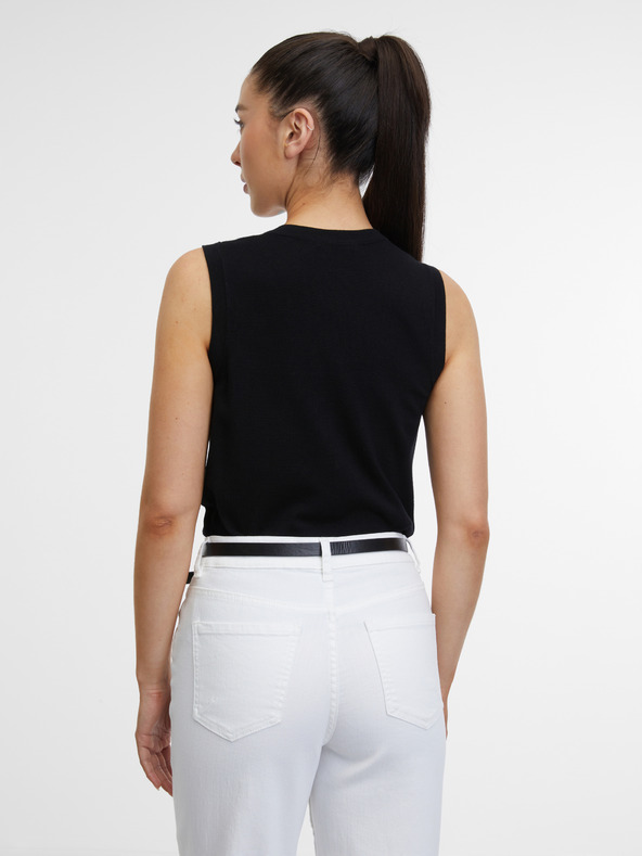 Orsay Čierny dámsky top ORSAY