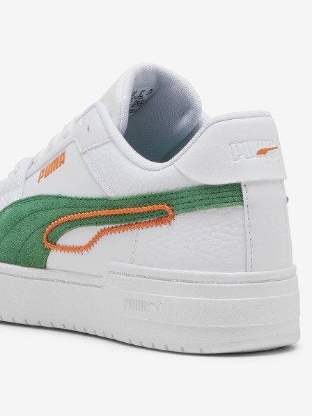 Puma Biele kožené tenisky Puma CA Pro Play