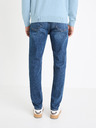 Celio Modré pánske slim fit džínsy Celio Dow Powerflex