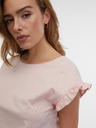 Orsay Svetloružové dámske tričko ORSAY
