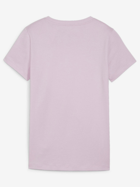 Puma Bielo-ružové dámske tričko Puma Power Tee