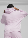 Puma Bielo-ružová dámska mikina Puma Power Hoodie TR