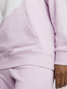 Puma Bielo-ružová dámska mikina Puma Power Hoodie TR