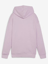 Puma Bielo-ružová dámska mikina Puma Power Hoodie TR