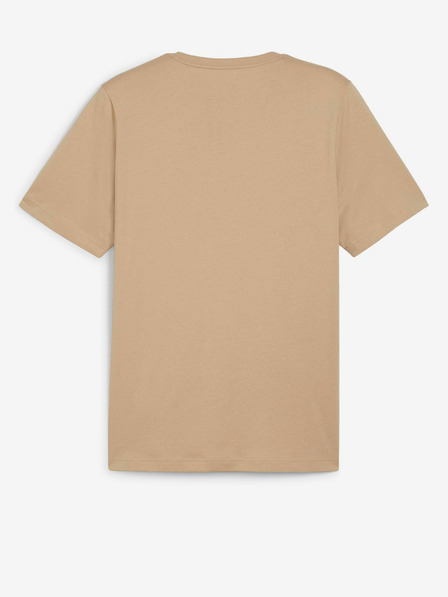 Puma Beige Pánske tričko Puma ESS Small Logo Tee