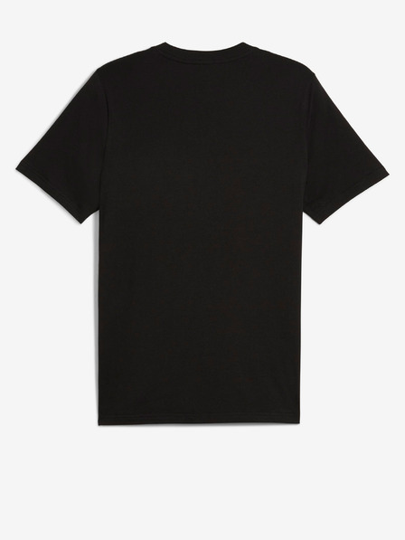 Puma Čierne pánske tričko Puma Power Graphic Tee