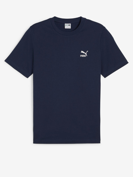 Puma Tmavomodré pánske tričko Puma Classics Small Logo Tee