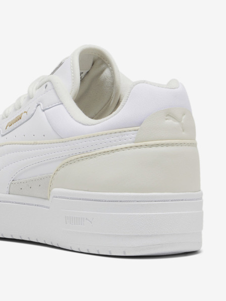 Puma Biele pánske kožené tenisky Puma CA Pro Lux III