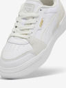 Puma Biele pánske kožené tenisky Puma CA Pro Lux III