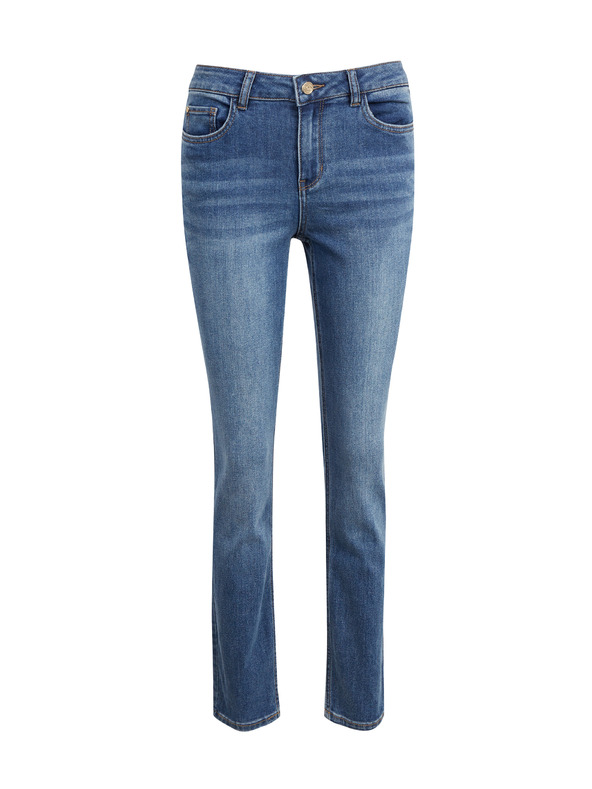 Orsay Modré dámske slim fit džínsy ORSAY