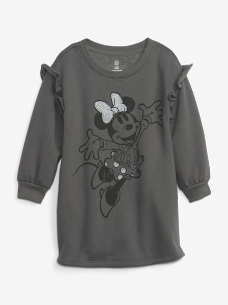 GAP Baby mikinové šaty Gap & Disney GAP