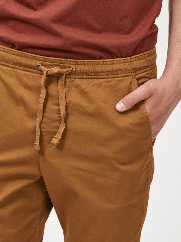 GAP Nohavice slim canvas joggers GapFlex GAP