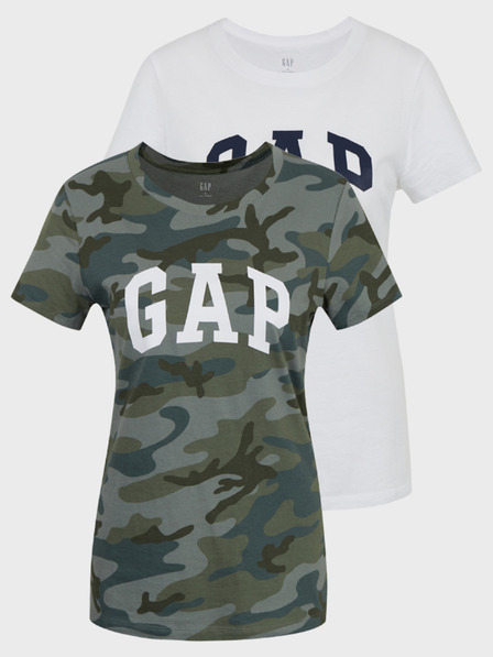 GAP Bavlnené tričká s logom Gap 2 ks GAP