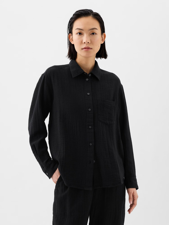 GAP Mušelínová košeľa oversize GAP